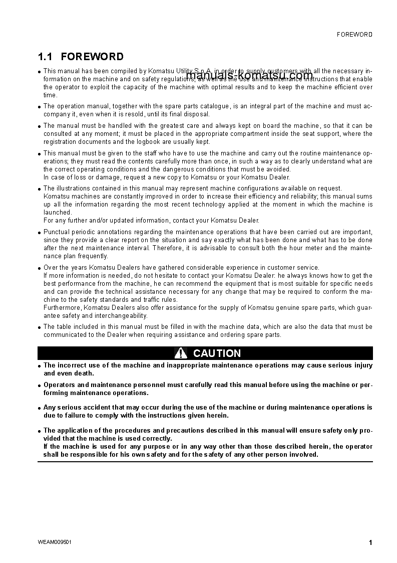 Protected: PC26MR-3(ITA) S/N F00003-F30412 Operation manual (English)