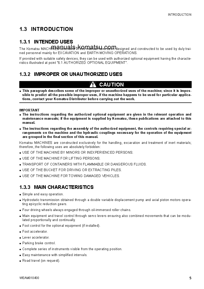 Protected: SK815-5(ITA) S/N F01101-UP Operation manual (English)
