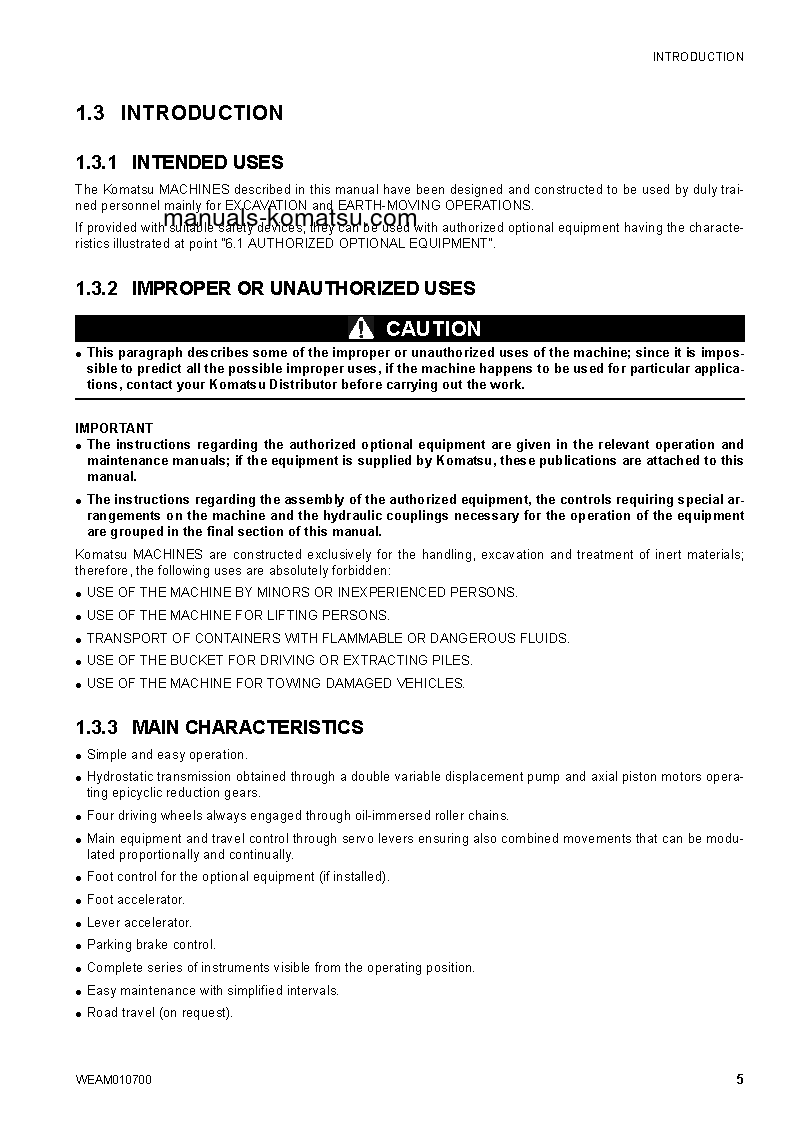 Protected: SK820-5(ITA)-TURBO S/N F50600-UP Operation manual (English)