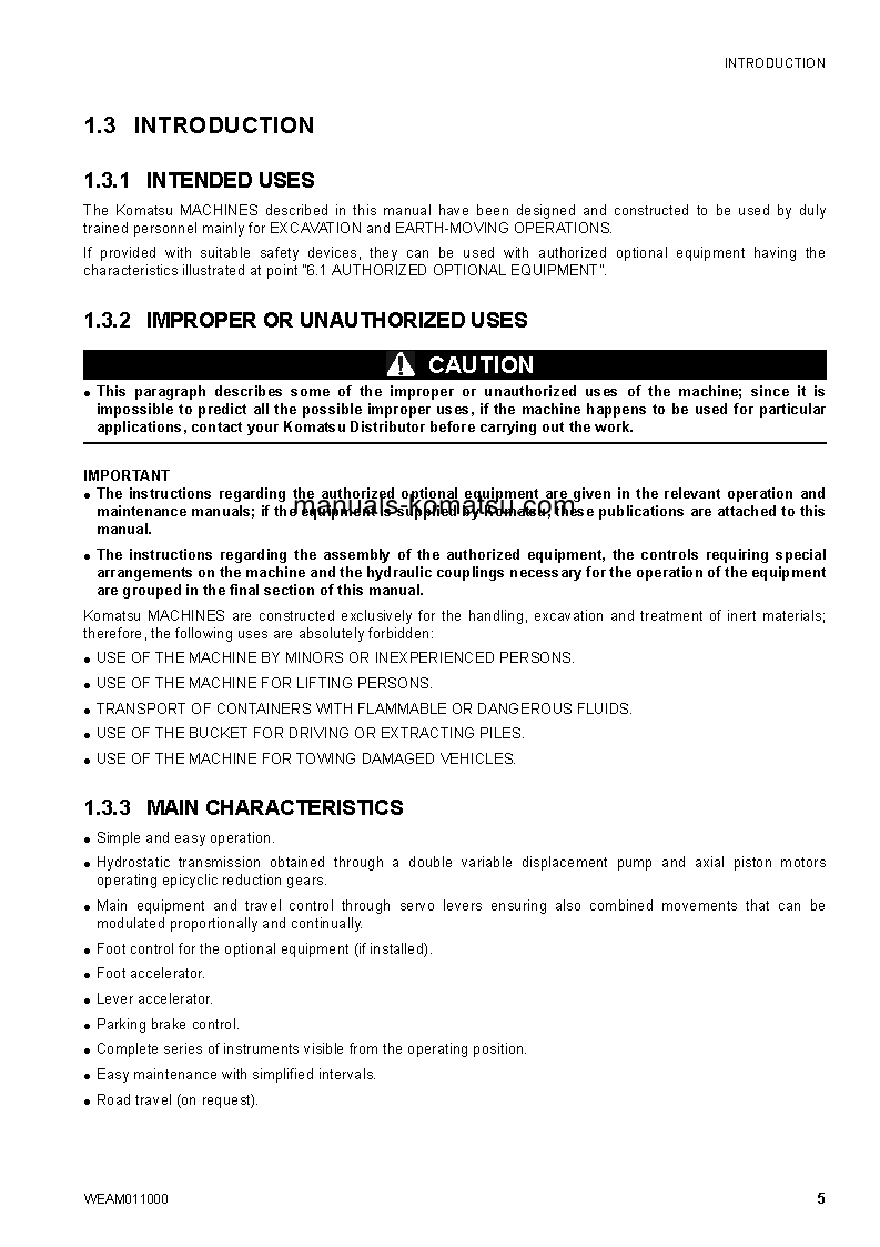 Protected: CK20-1(ITA) S/N F00277-UP Operation manual (English)