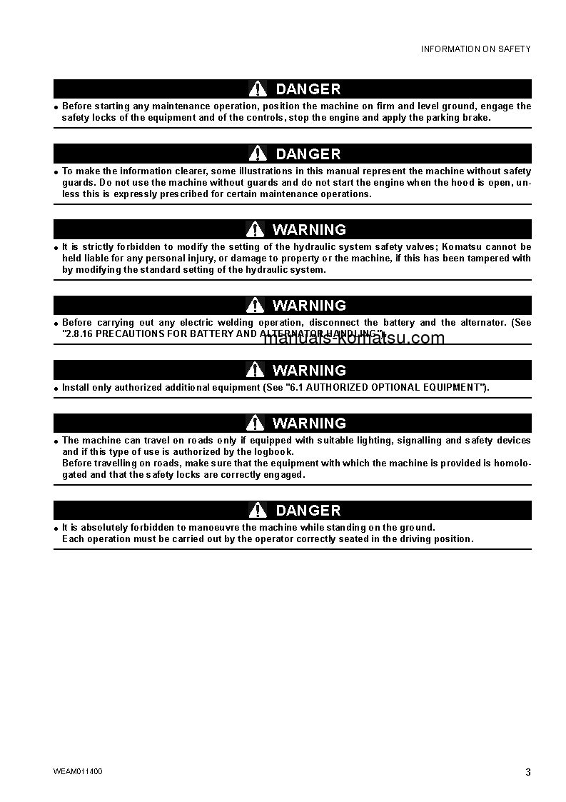 Protected: WB93R-5(ITA)-TIER 3 S/N F61701-F61709 Operation manual (English)