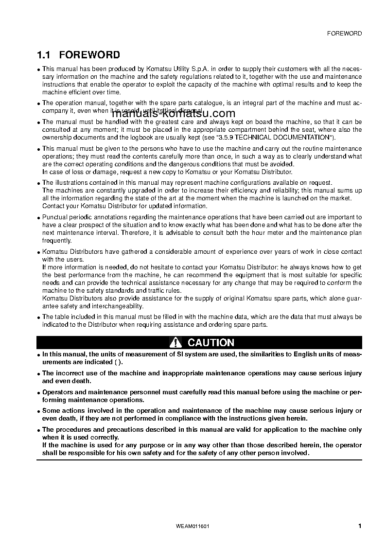 Protected: WB93S-5(ITA)-TIER 3 S/N F20569-F20569 Operation manual (English)