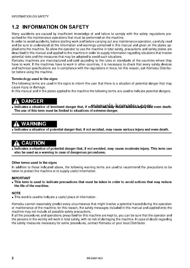 Protected: WB93S-5(ITA)-TIER 3 S/N F20569-F20569 Operation manual (English)