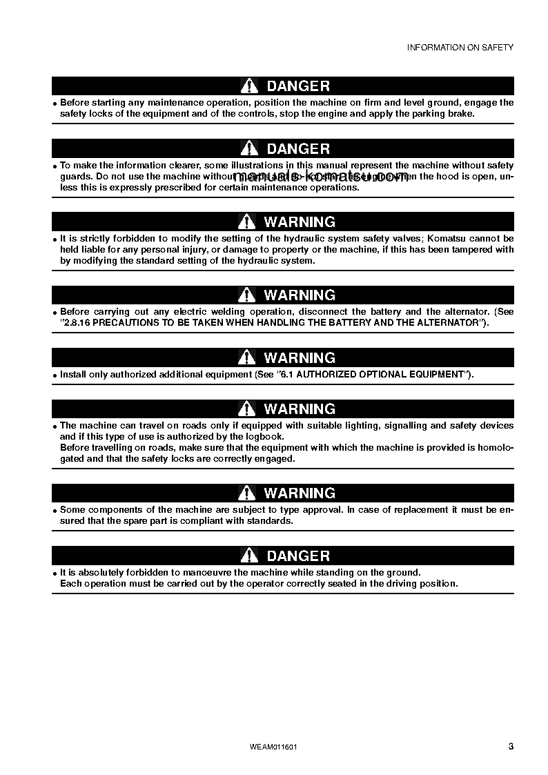 Protected: WB93S-5(ITA)-TIER 3 S/N F20569-F20569 Operation manual (English)