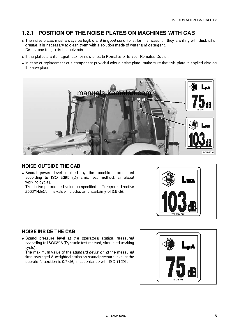 Protected: WB93S-5(ITA)-TIER 3 S/N F21399-UP Operation manual (English)
