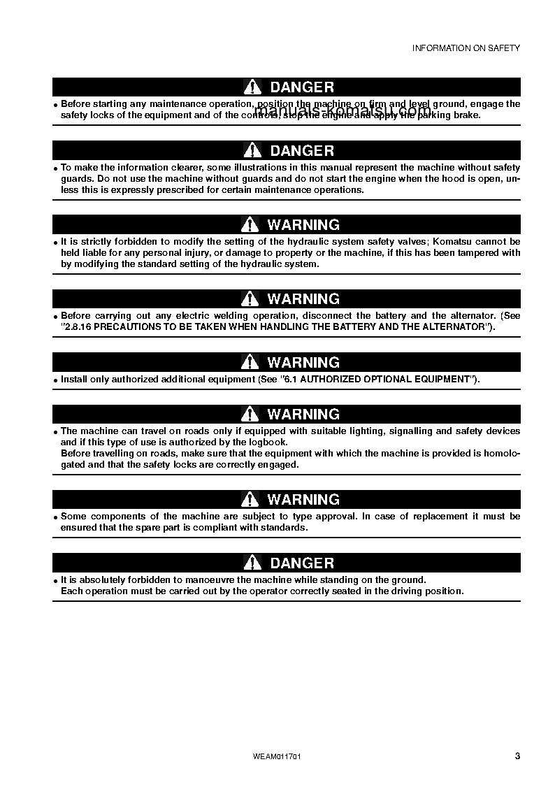 Protected: WB97S-5(ITA)-TIER 3 S/N F30605-F30605 Operation manual (English)