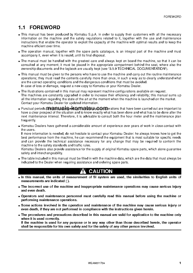 Protected: WB97S-5(ITA)-TIER 3 S/N F31204-UP Operation manual (English)