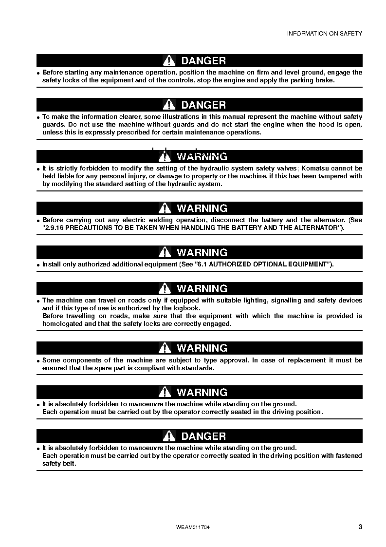 Protected: WB97S-5(ITA)-TIER 3 S/N F31204-UP Operation manual (English)