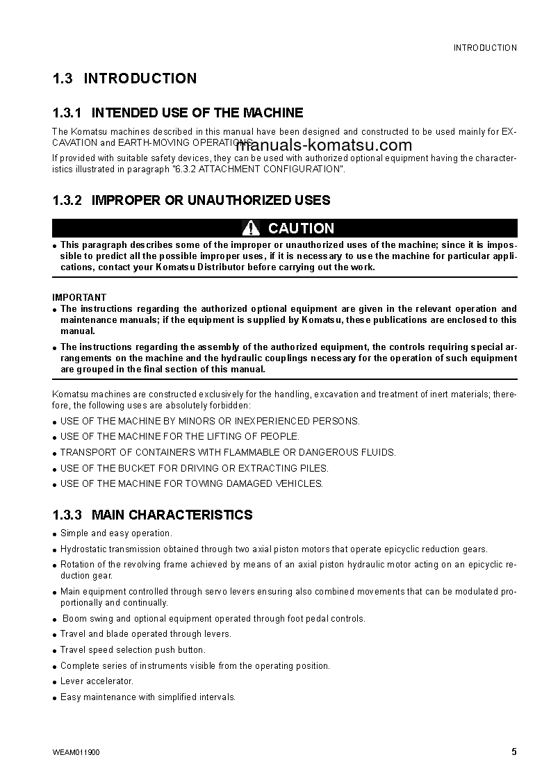 Protected: PC30MR-3(JPN)-FOR CANOPY S/N 32648-32752 Operation manual (English)