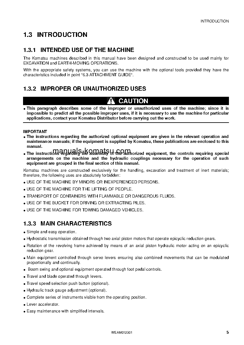 Protected: PC14R-3(ITA) S/N F50309-UP Operation manual (English)