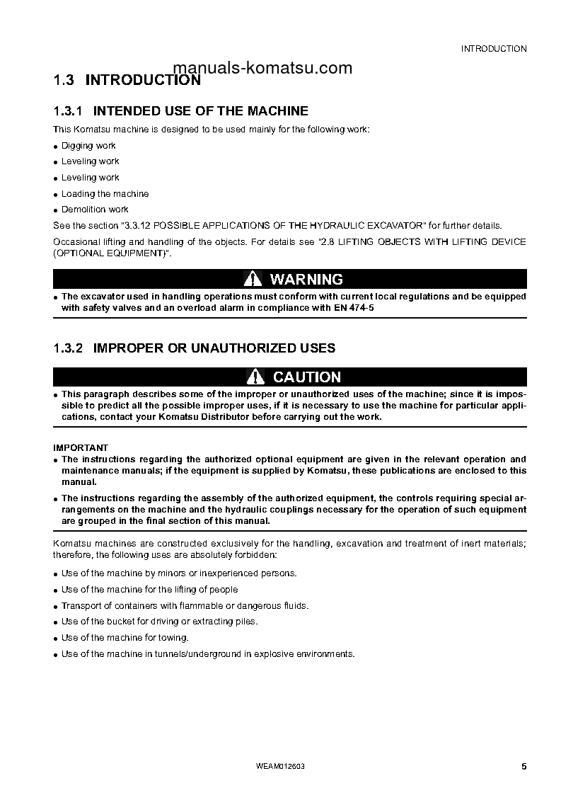 Protected: PC45MR-3(ITA) S/N F30201-UP Operation manual (English)