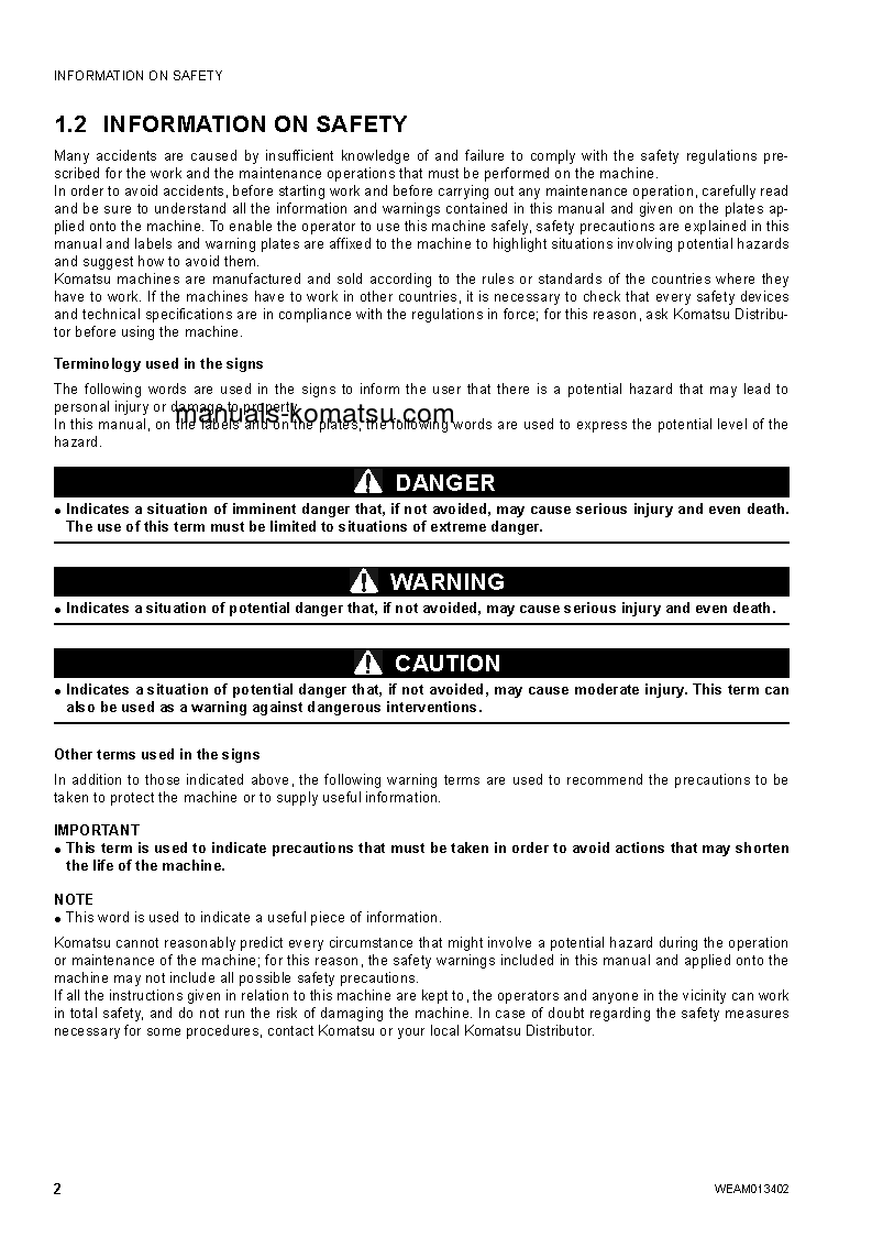 Protected: PC20MR-2(ITA) S/N F00447-UP Operation manual (English)