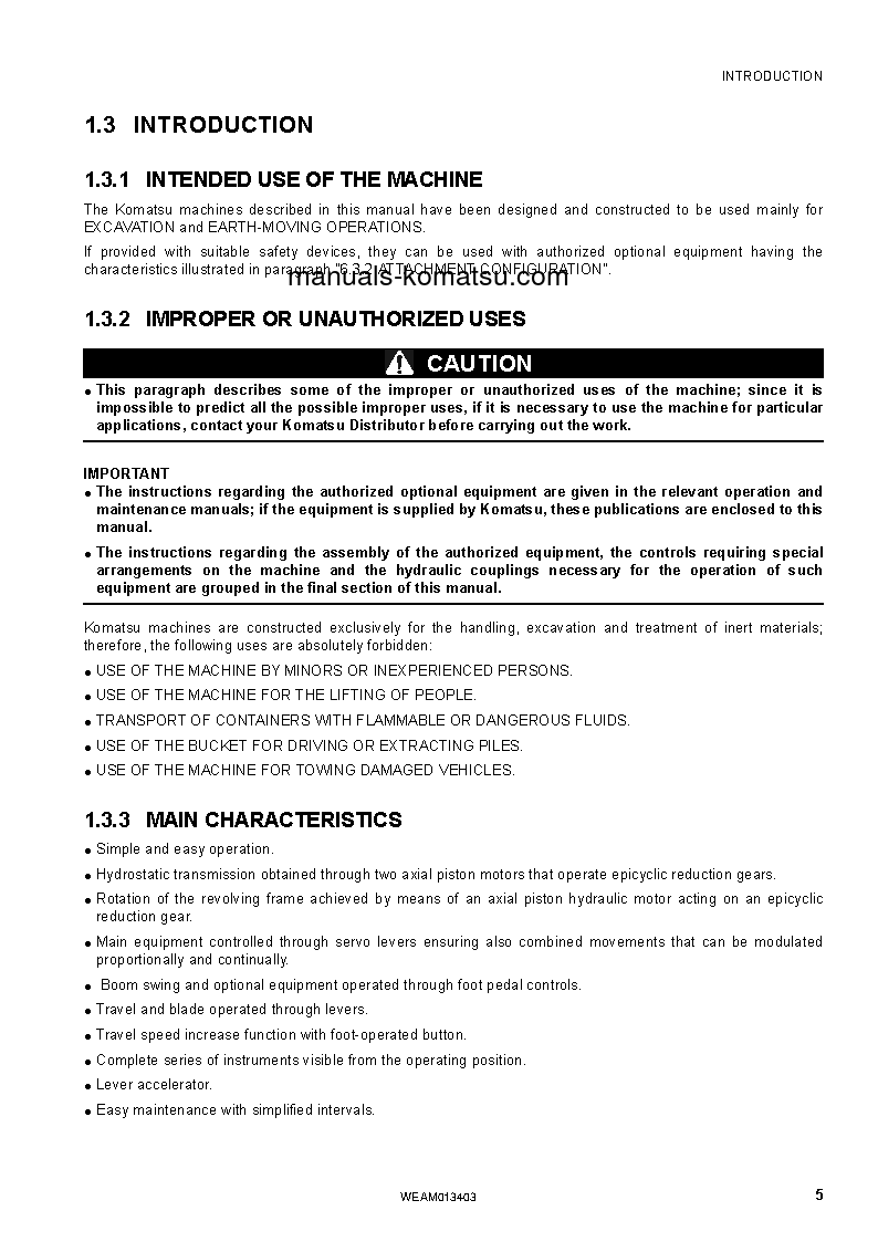 Protected: PC20MR-2(ITA) S/N F00612-UP Operation manual (English)