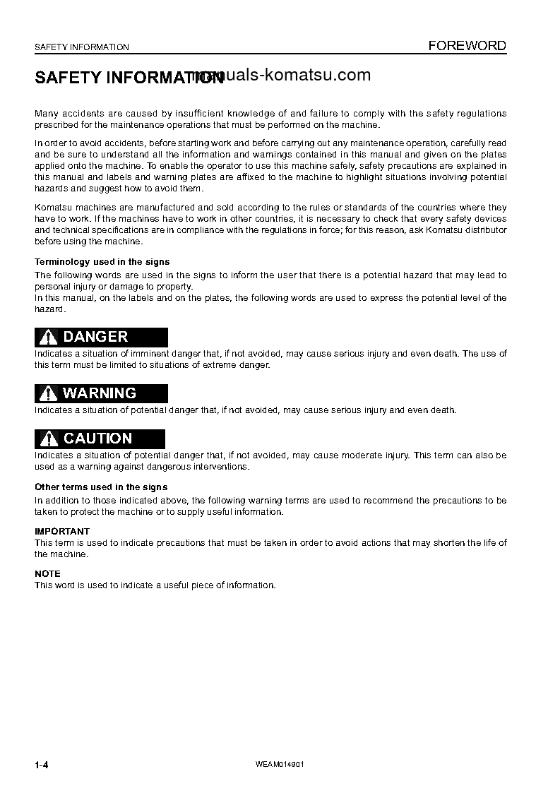 Protected: PW118MR-8(ITA) S/N F00003-UP Operation manual (English)