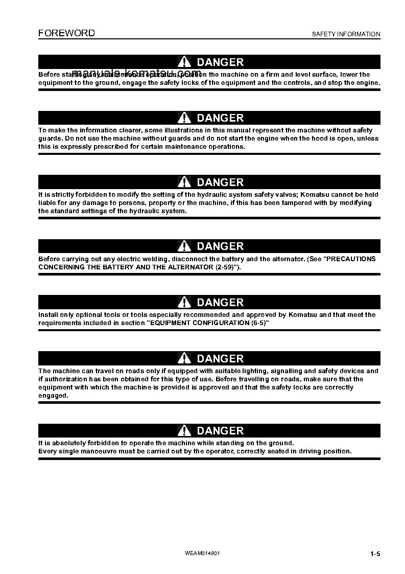 Protected: PW118MR-8(ITA) S/N F00003-UP Operation manual (English)