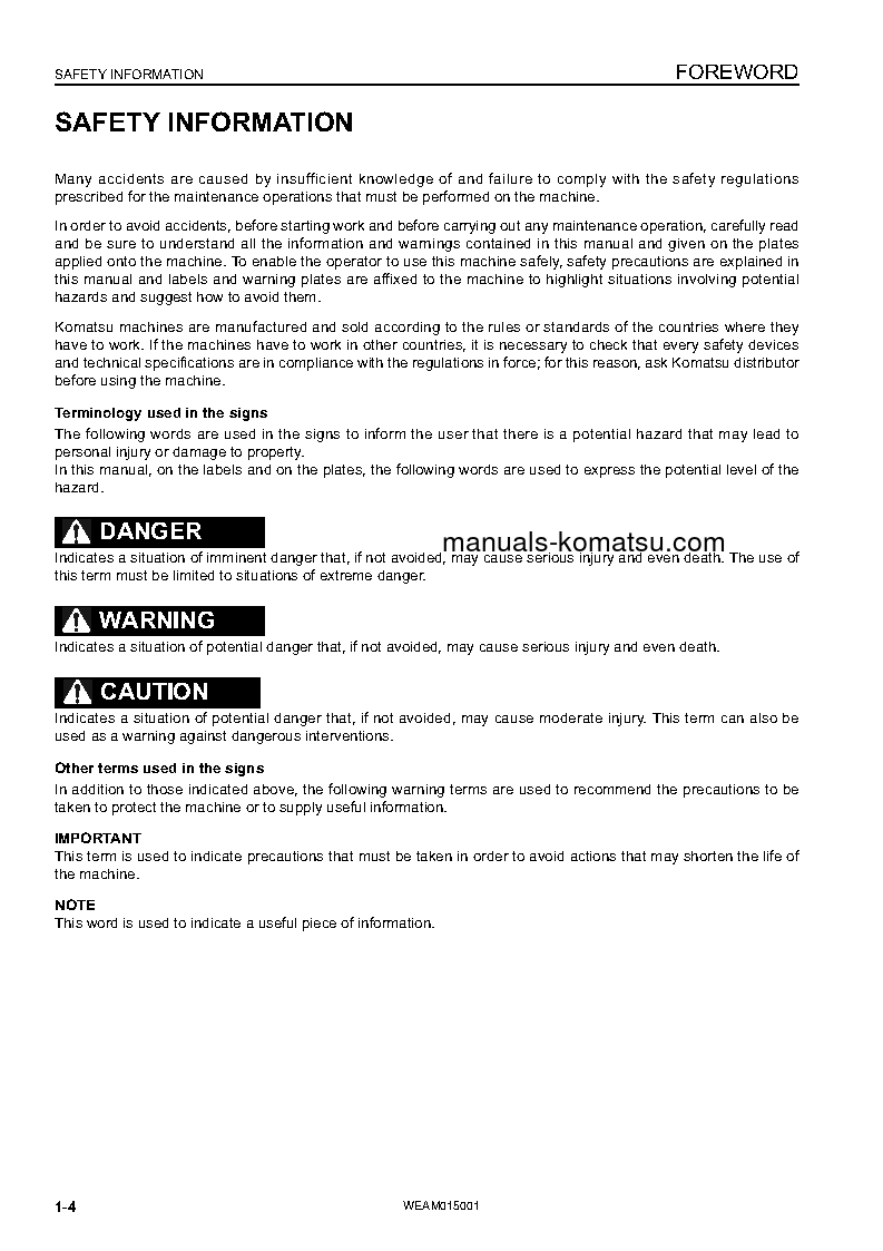 Protected: PW98MR-8(ITA) S/N F80003-UP Operation manual (English)