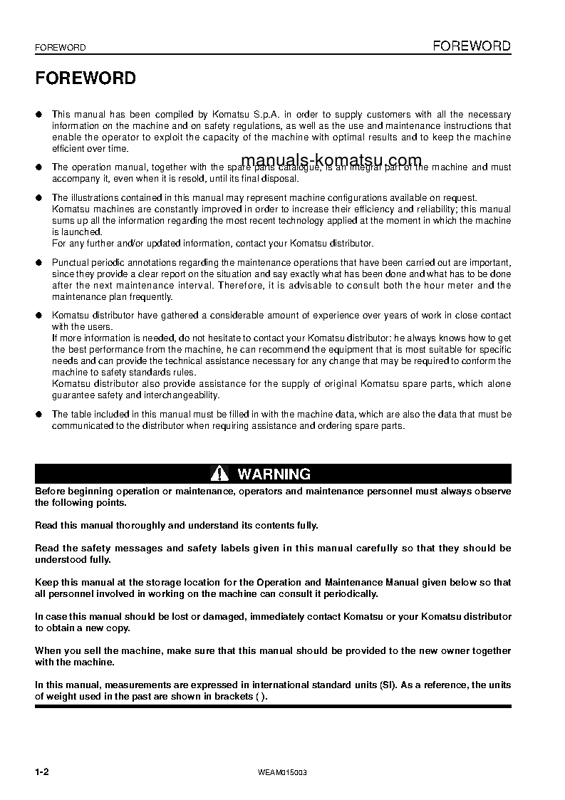 Protected: PW98MR-8(ITA) S/N F80281-UP Operation manual (English)
