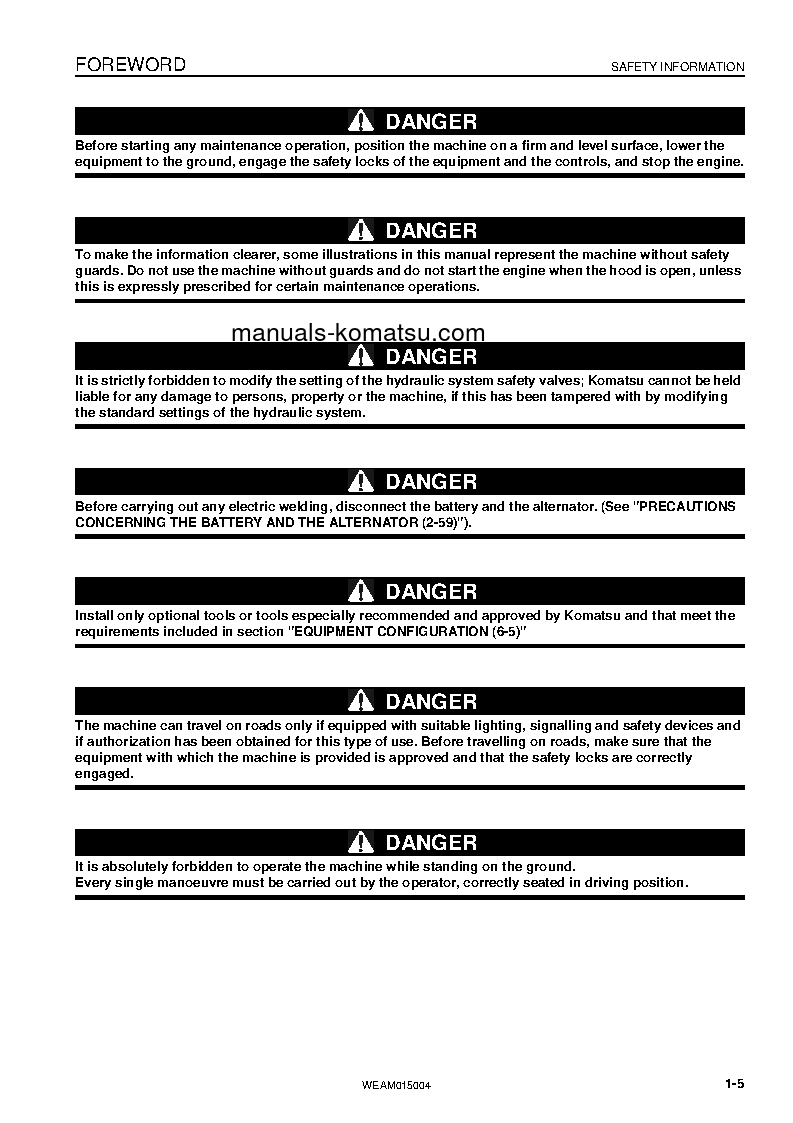 Protected: PW98MR-8(ITA) S/N F80356-UP Operation manual (English)