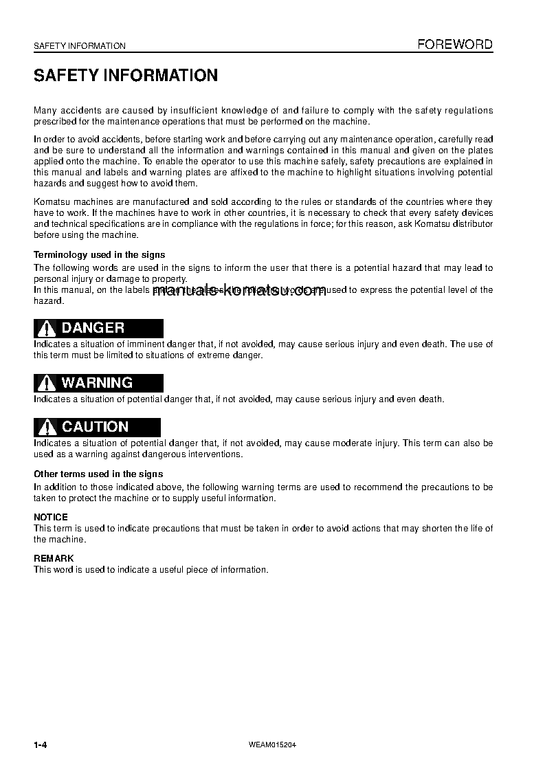 Protected: PC35MR-3(ITA) S/N F30168-UP Operation manual (English)