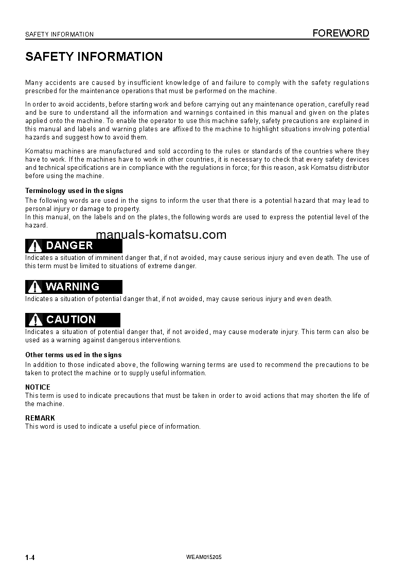 Protected: PC35MR-3(ITA) S/N F30698-UP Operation manual (English)