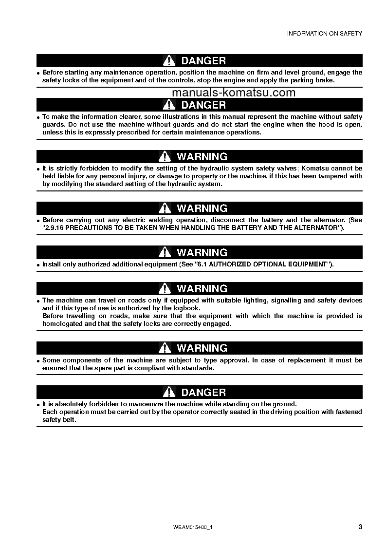 Protected: WB97R-5(ITA)-TIER 3 S/N F80422-UP Operation manual (English)