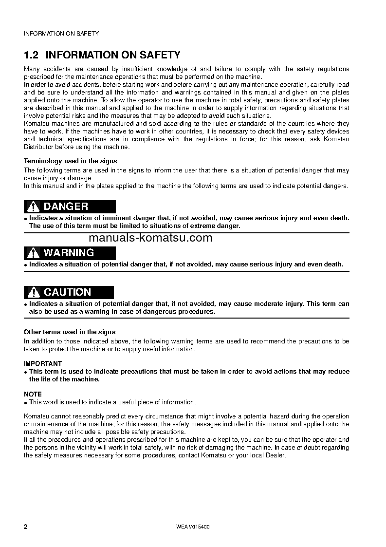 Protected: WB97R-5(ITA)-TIER 3 S/N F80446-UP Operation manual (English)