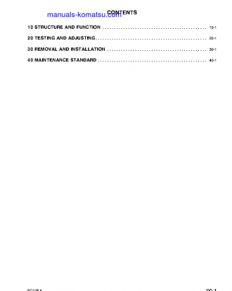 PC27R-8(JPN) S/N F30671-F31102 Shop (repair) manual (English)