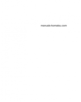 WB150AWS-2(ITA) S/N 150F80001-UP Shop (repair) manual (English)