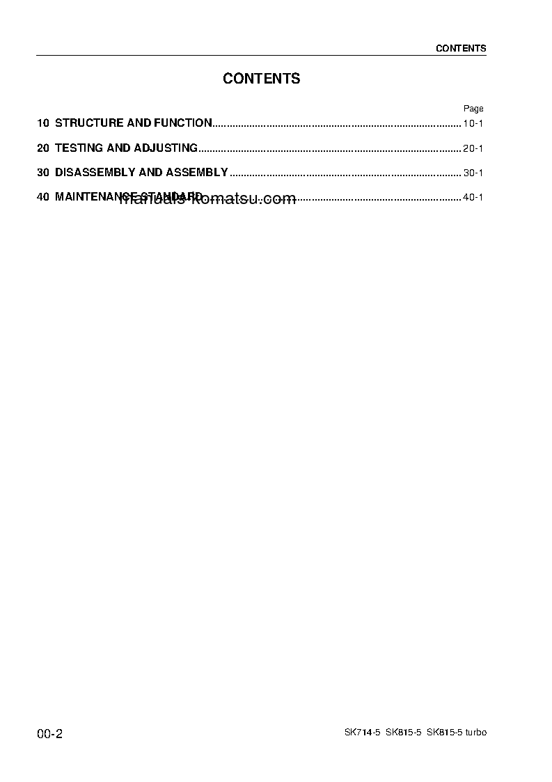 Protected: SK714-5(ITA)-/ S/N 37AF00004-UP Shop (repair) manual (English)