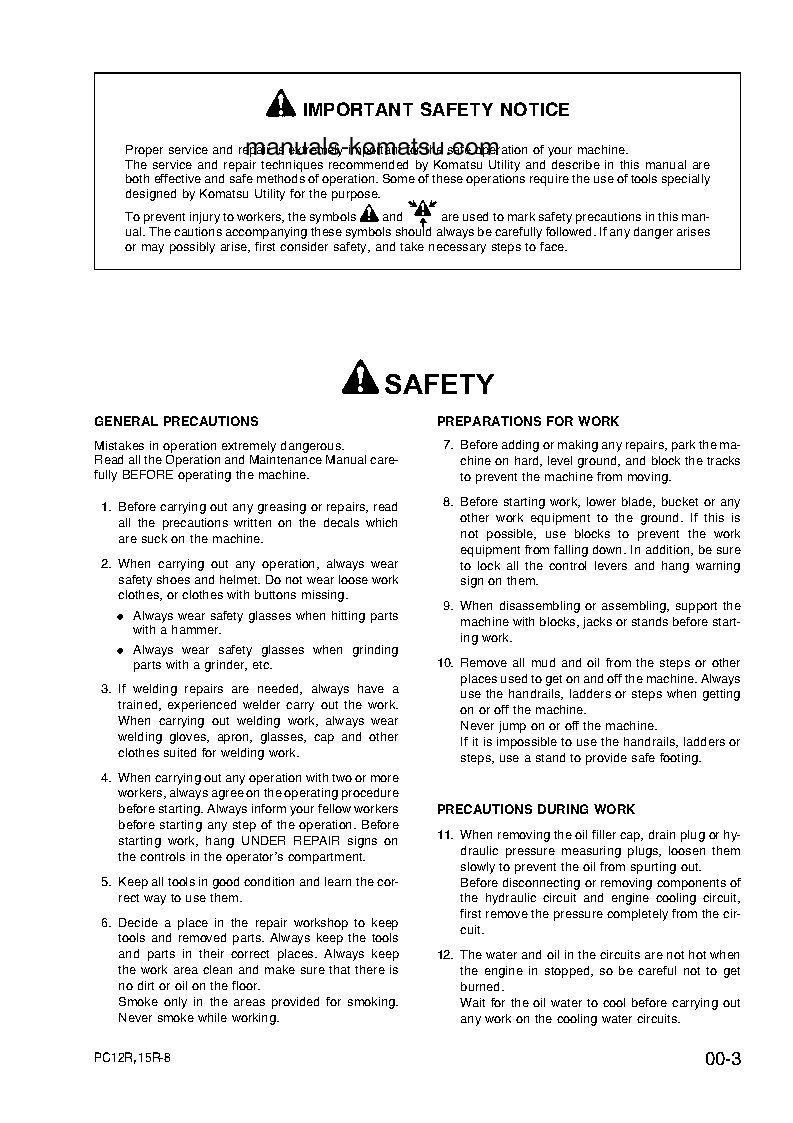 Protected: PC12R-8(ITA) S/N F30001-F31604 Shop (repair) manual (English)