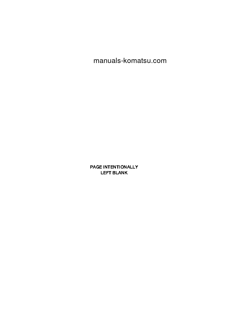 Protected: WB97S-2(ITA) S/N 97SF11205-UP Shop (repair) manual (English)