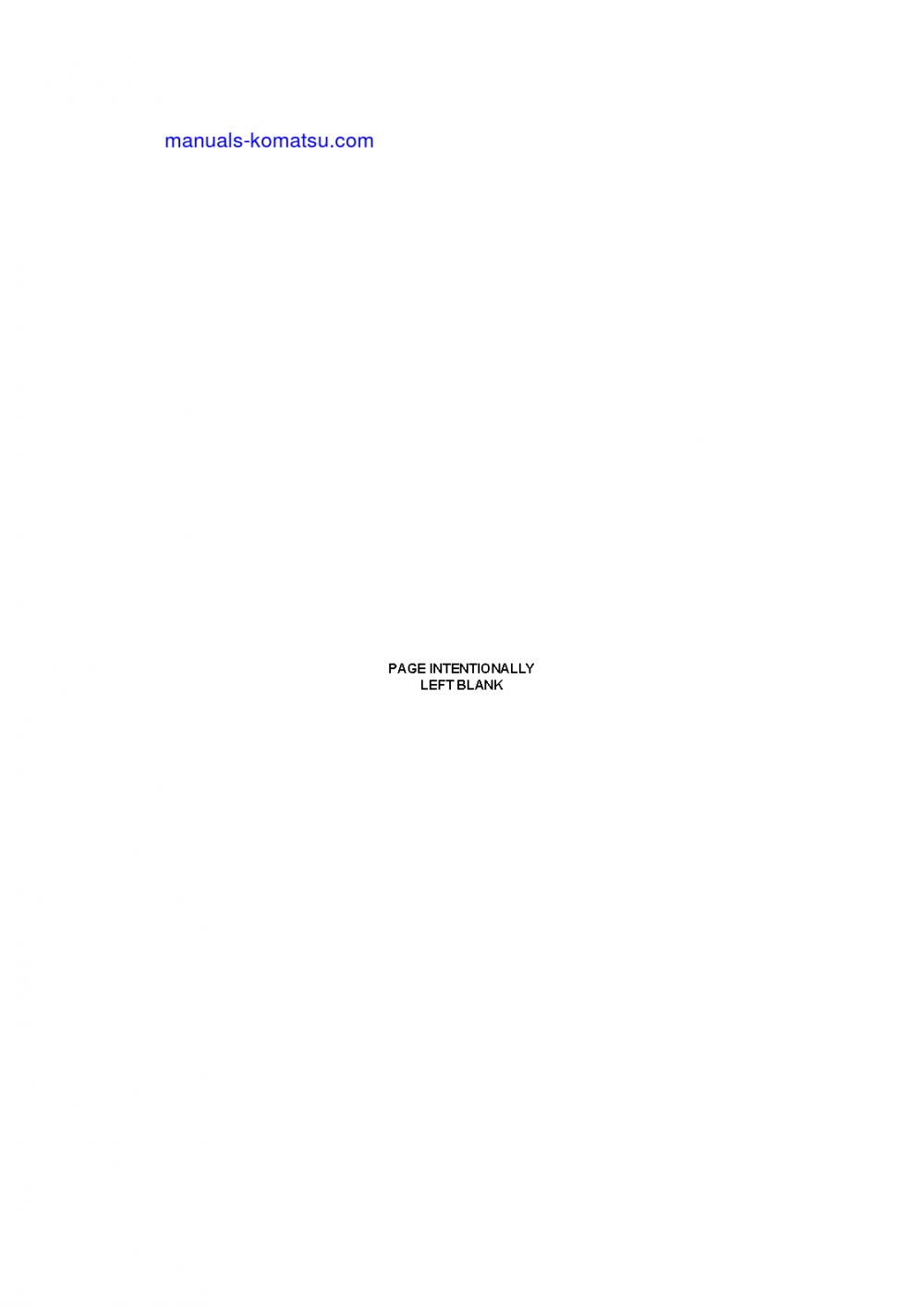 Protected: WB93S-5(ITA)-TIER 3 S/N F20003-UP Shop (repair) manual (English)