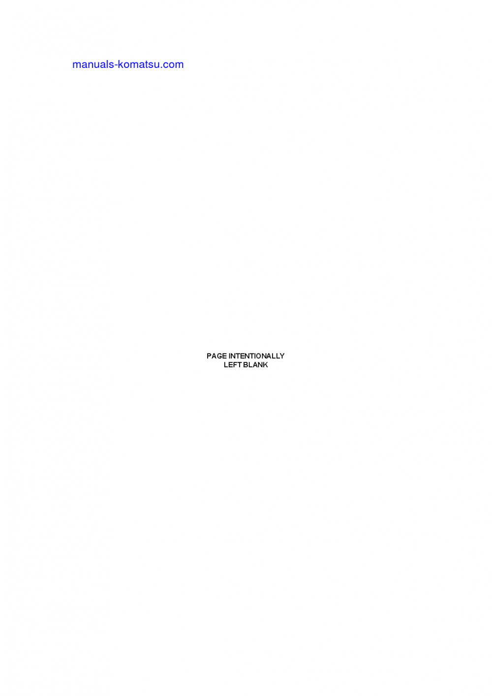 Protected: WB97S-5(ITA)-TIER 3 S/N F30003-UP Shop (repair) manual (English)