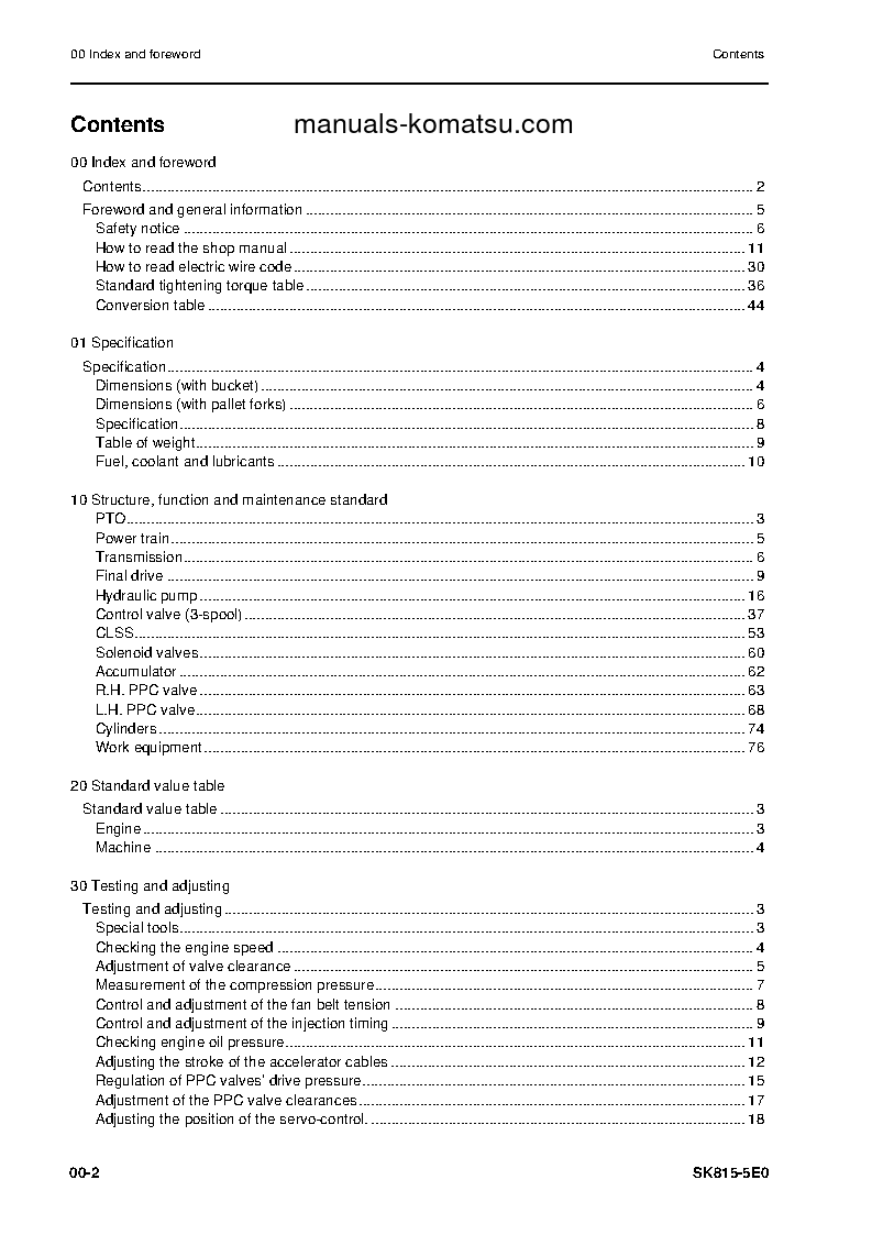 Protected: SK815-5(ITA) S/N F80003-UP Shop (repair) manual (English)