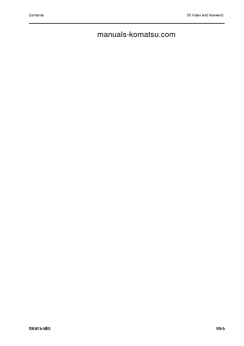 Protected: SK815-5(ITA) S/N F80003-UP Shop (repair) manual (English)