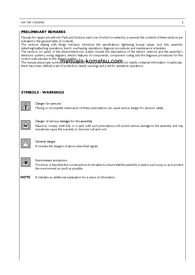 Protected: S4D104-4(ITA)-ENGINE S/N 494840-UP Shop (repair) manual (English)