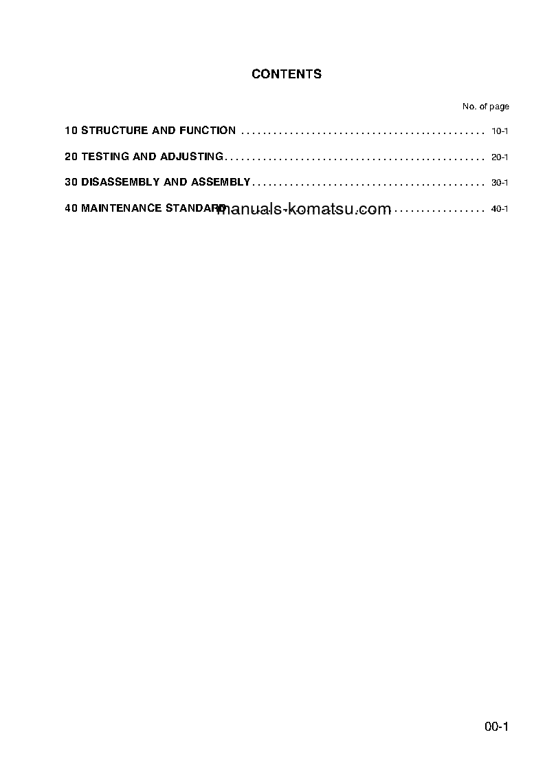 Protected: PW95-1(ITA) S/N 0007-UP Shop (repair) manual (English)