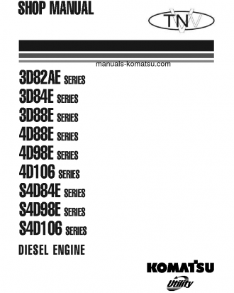4D106(ITA) S/N 0-UP Shop (repair) manual (English)
