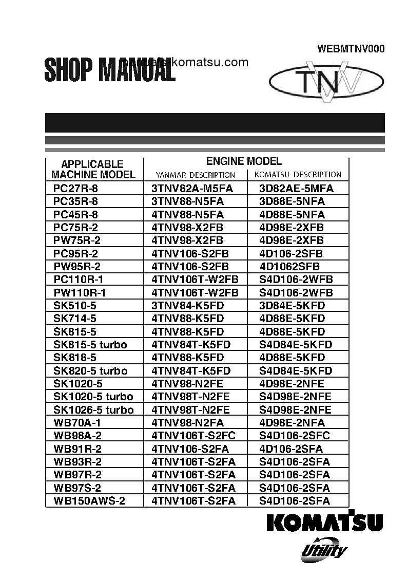 Protected: S4D98E(ITA) S/N 0-UP Shop (repair) manual (English)