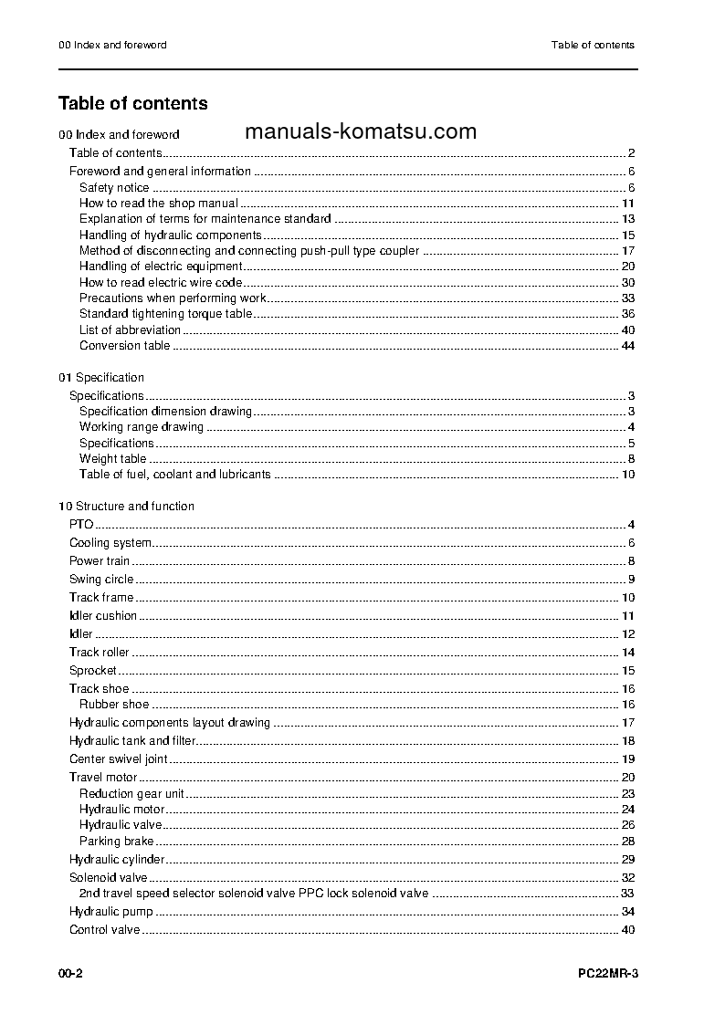Protected: PC22MR-3(ITA) S/N F30001-UP Shop (repair) manual (English)