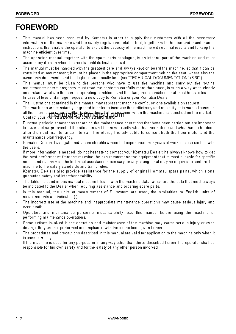 Protected: WB97R-5(ITA)-TIER 3 S/N F90001-UP Operation manual (English)