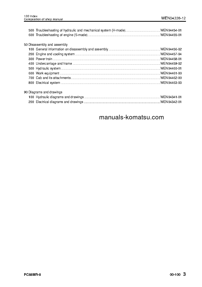 Protected: PC88MR-8(ITA) S/N F80003-UP Shop (repair) manual (English)