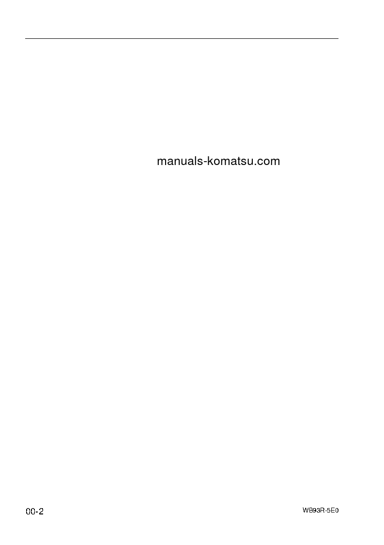 Protected: WB93R-5(ITA)-TIER 3 S/N F70001-UP Shop (repair) manual (English)