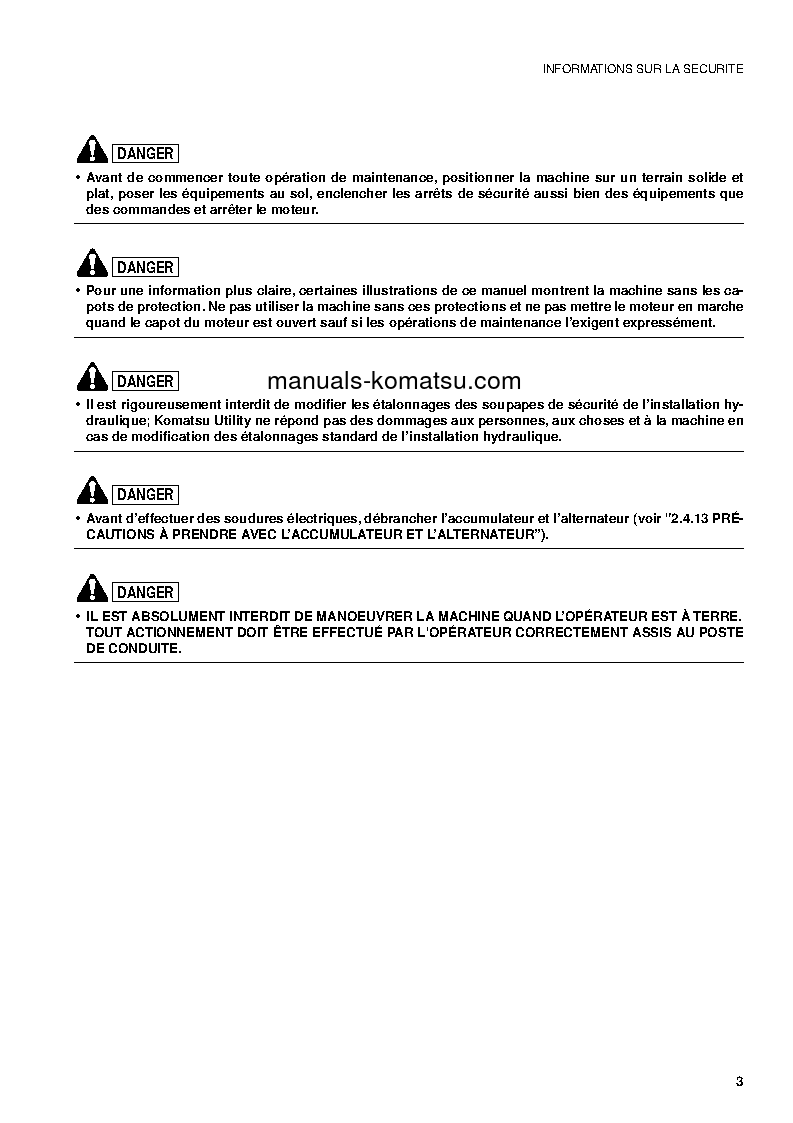 Protected: PC09-1(JPN) S/N 10731-UP Operation manual (French)