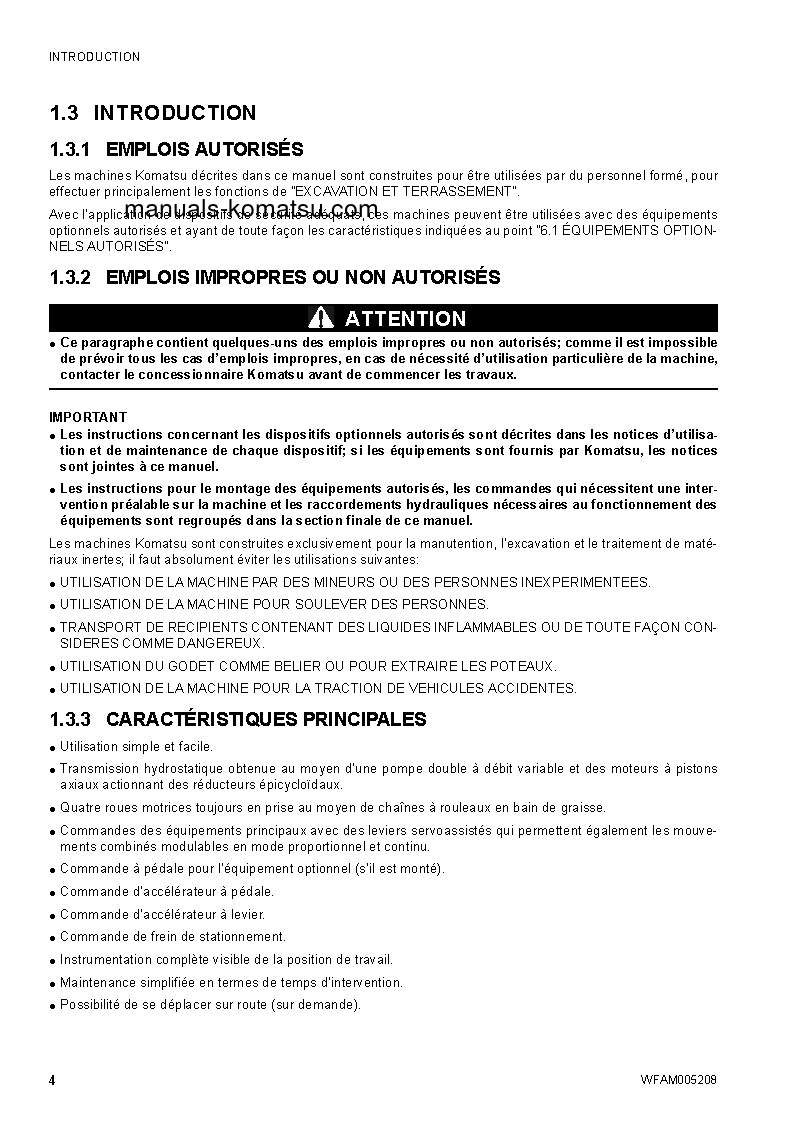 Protected: SK1020-5(ITA)-TURBO S/N 37CTF00655-UP Operation manual (French)