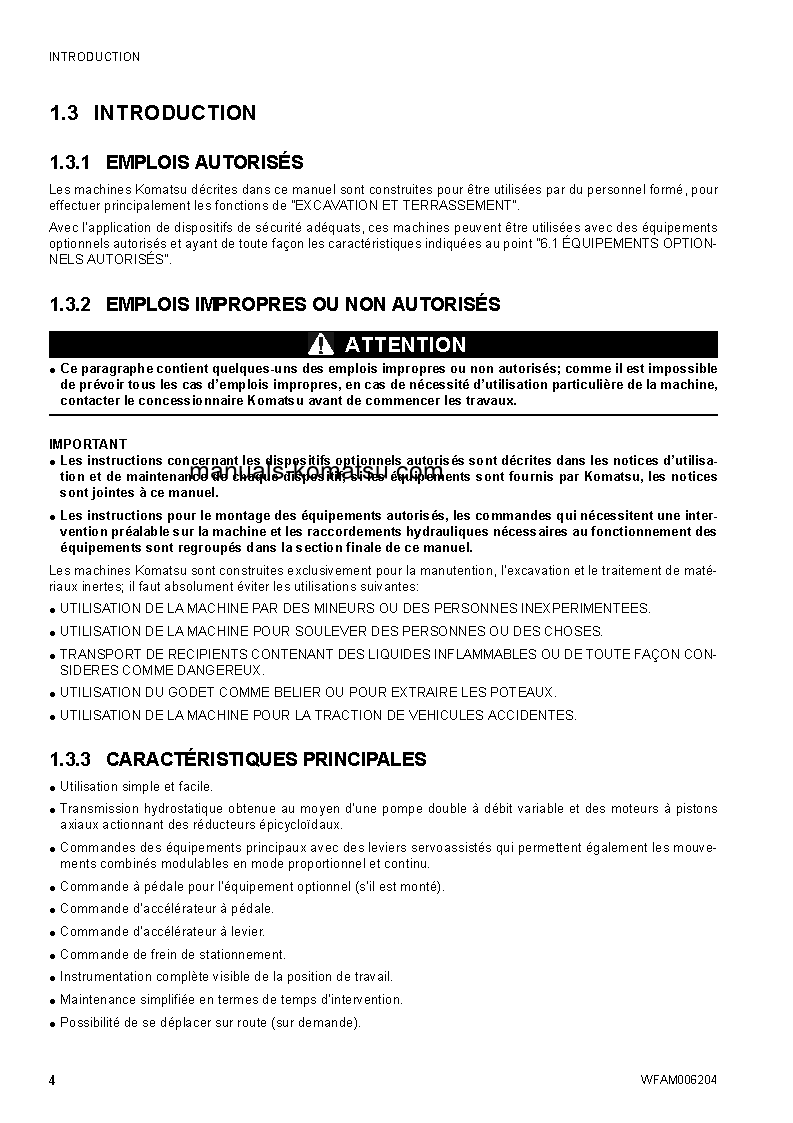 Protected: CK30-1(ITA) S/N F00198-UP Operation manual (French)
