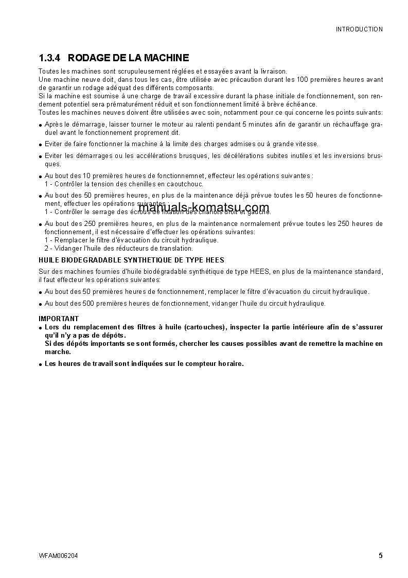 Protected: CK30-1(ITA) S/N F00198-UP Operation manual (French)