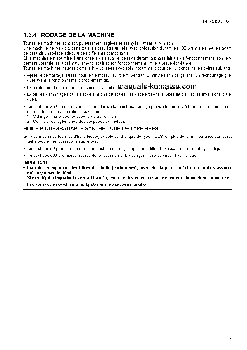 Protected: PC30MR-2(JPN) S/N 20001-UP Operation manual (French)