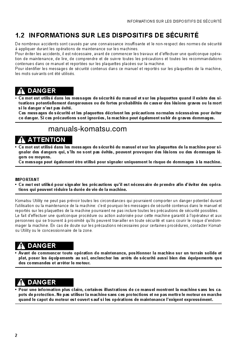 Protected: PC50MR-2(JPN)-FOR EU S/N 5001-UP Operation manual (French)