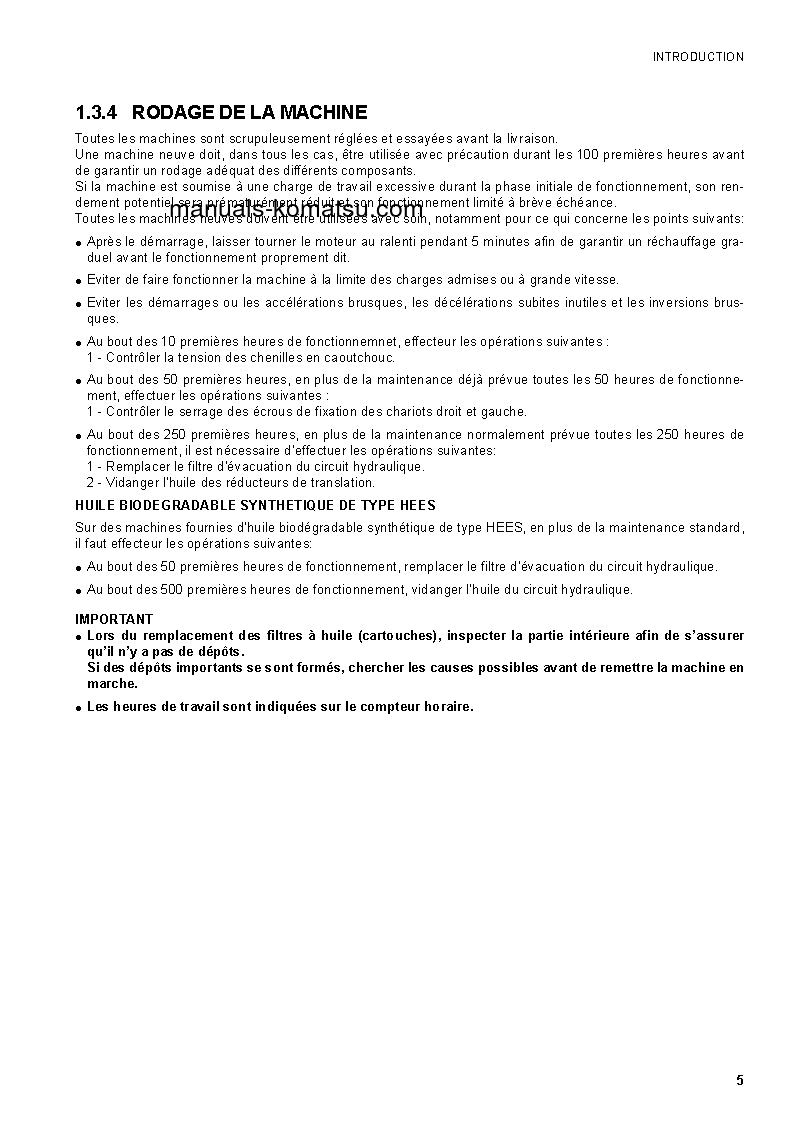 Protected: CK25-1(ITA) S/N F00003-F00070 Operation manual (French)